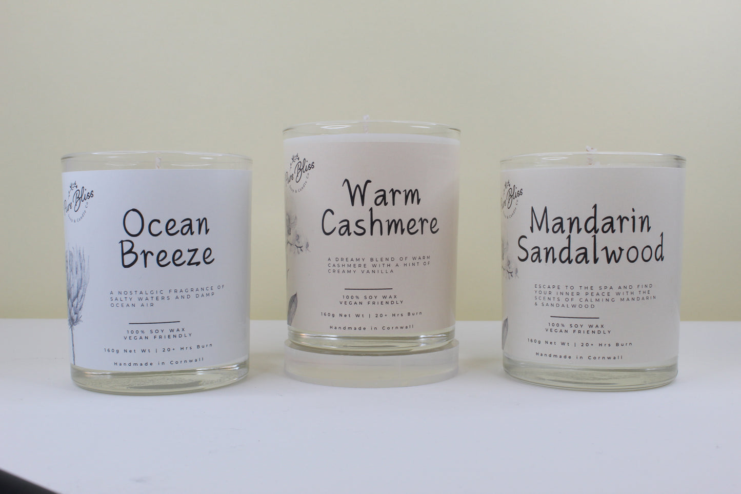 Mandarin Sandalwood Candle - 160g