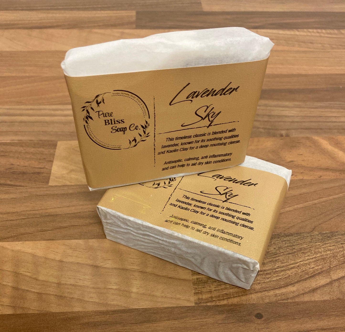 Cornish Lavender Soap - Organic, All Natural Cold Processed Soap