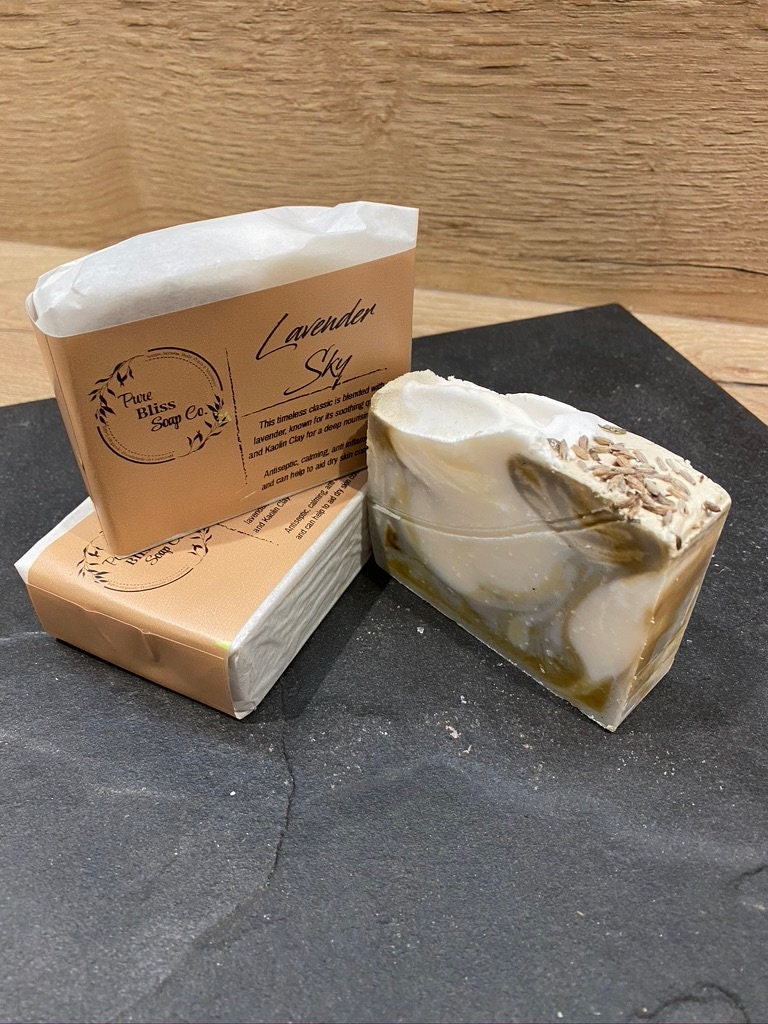 Cornish Lavender Soap - Organic, All Natural Cold Processed Soap