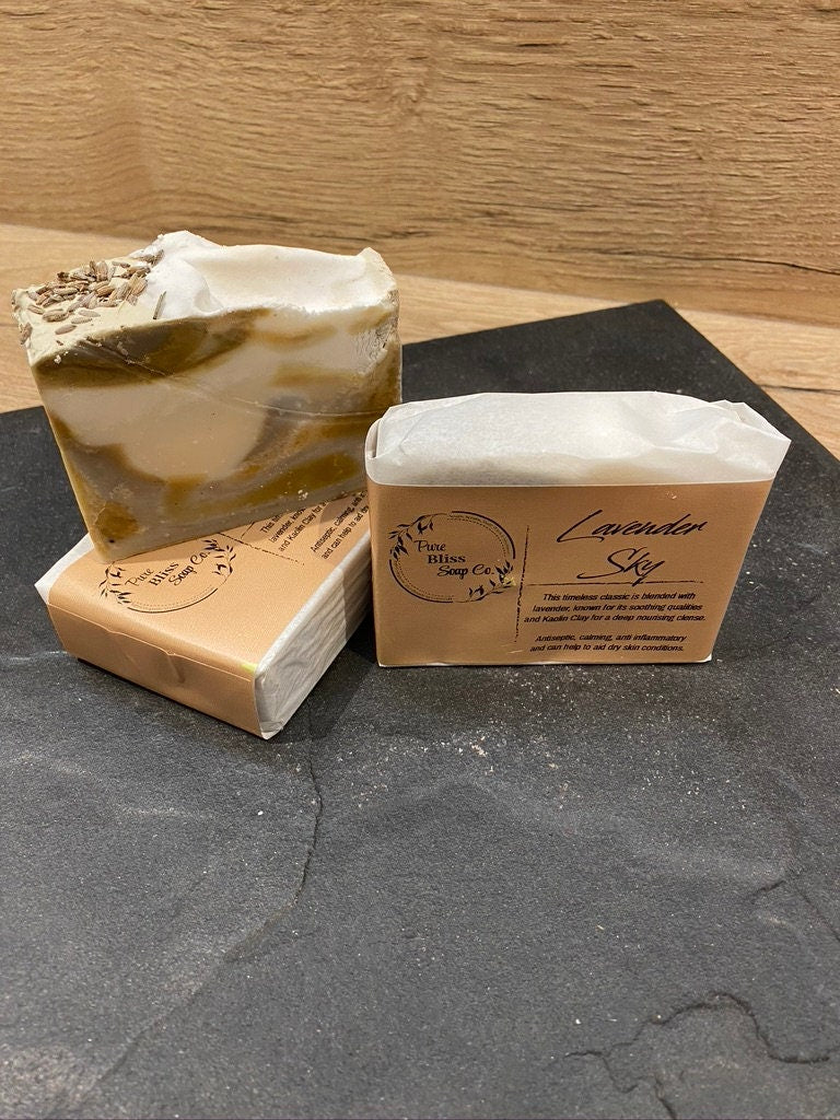 Cornish Lavender Soap - Organic, All Natural Cold Processed Soap