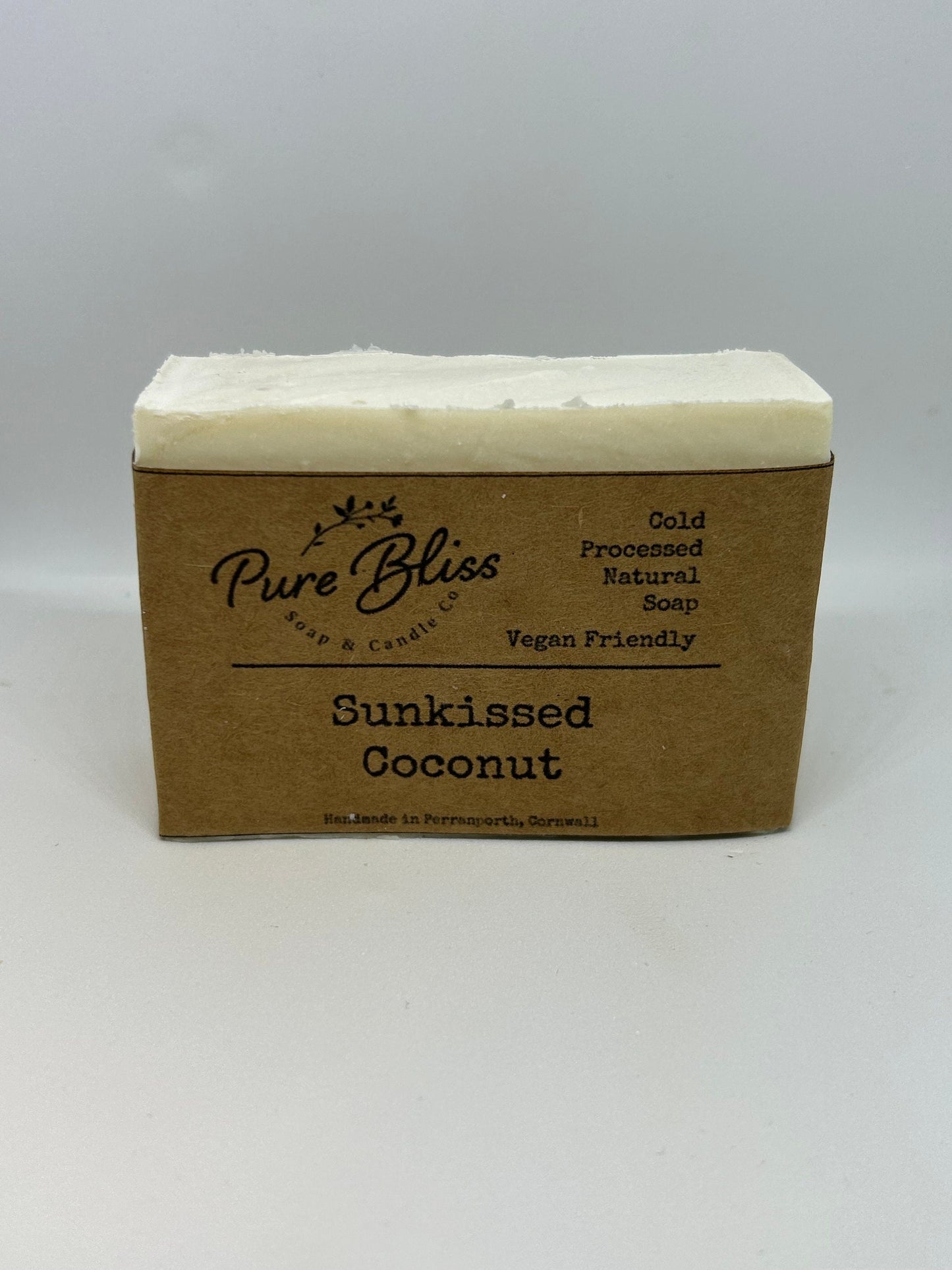 Sunkissed Coconut Soap - Organic, All Natural Cold Processed Soap
