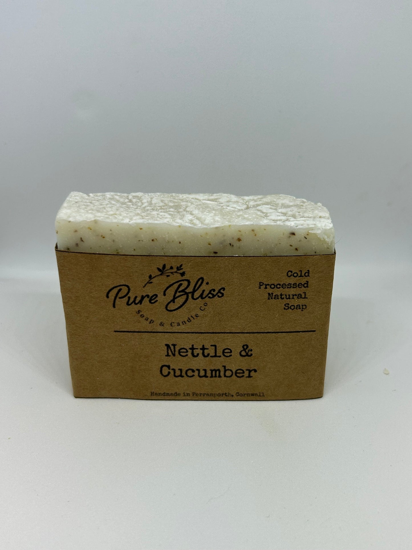 Nettle & Cucumber - Organic, All Natural Cold Processed Soap