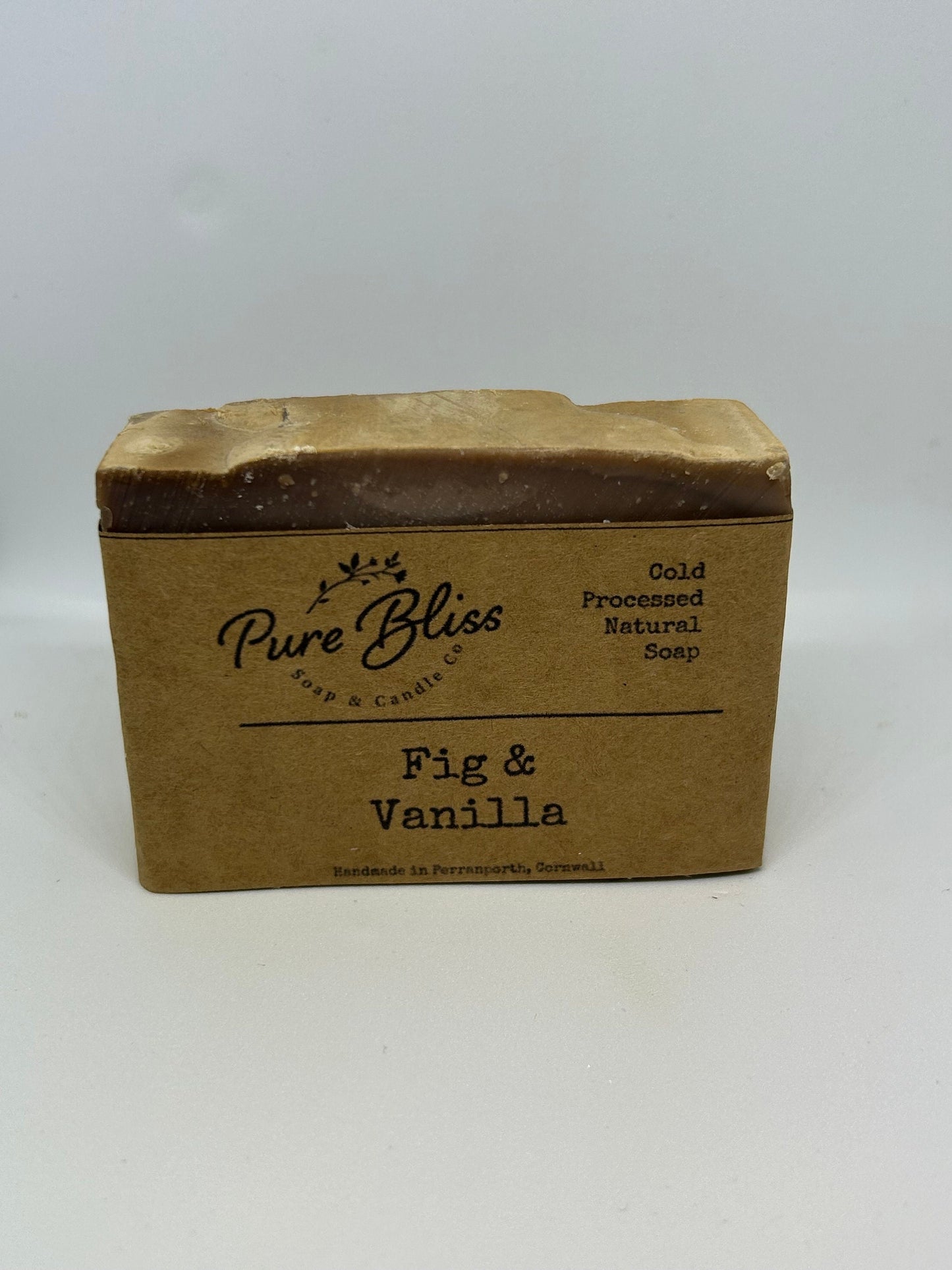 Fig & Vanilla Soap - Organic, All Natural Cold Processed Soap