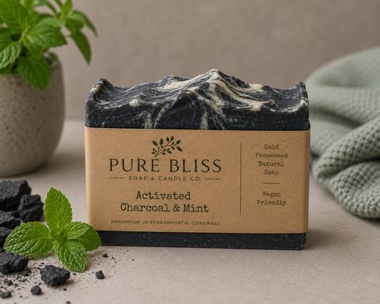 Activated Charcoal & Mint Soap