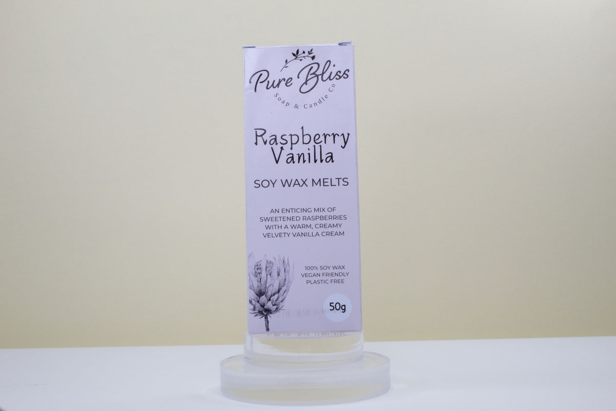 Raspberry & Vanilla Deluxe Wax Melt