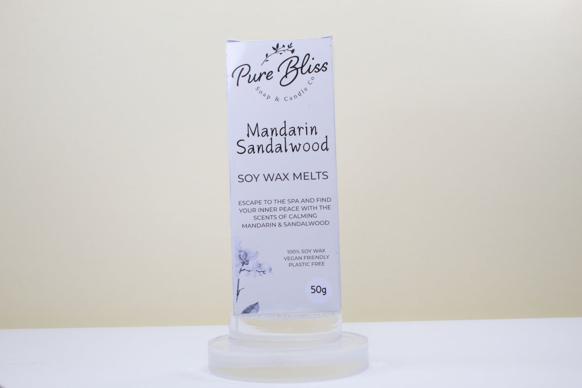 Mandarin & Sandalwood Deluxe Wax Melt