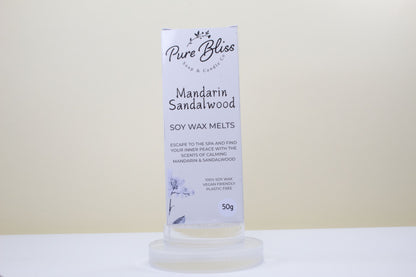Mandarin Sandalwood - Deluxe Wax Melt