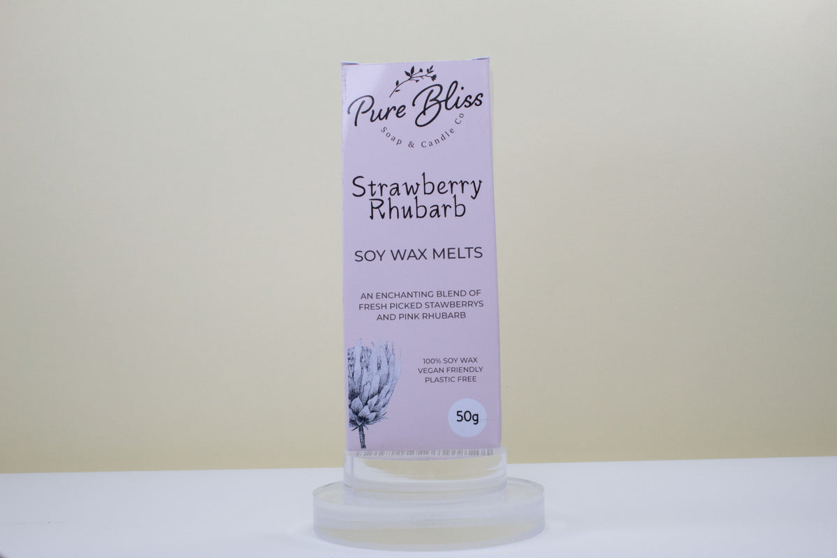 Strawberry & Rhubarb Deluxe Wax Melt