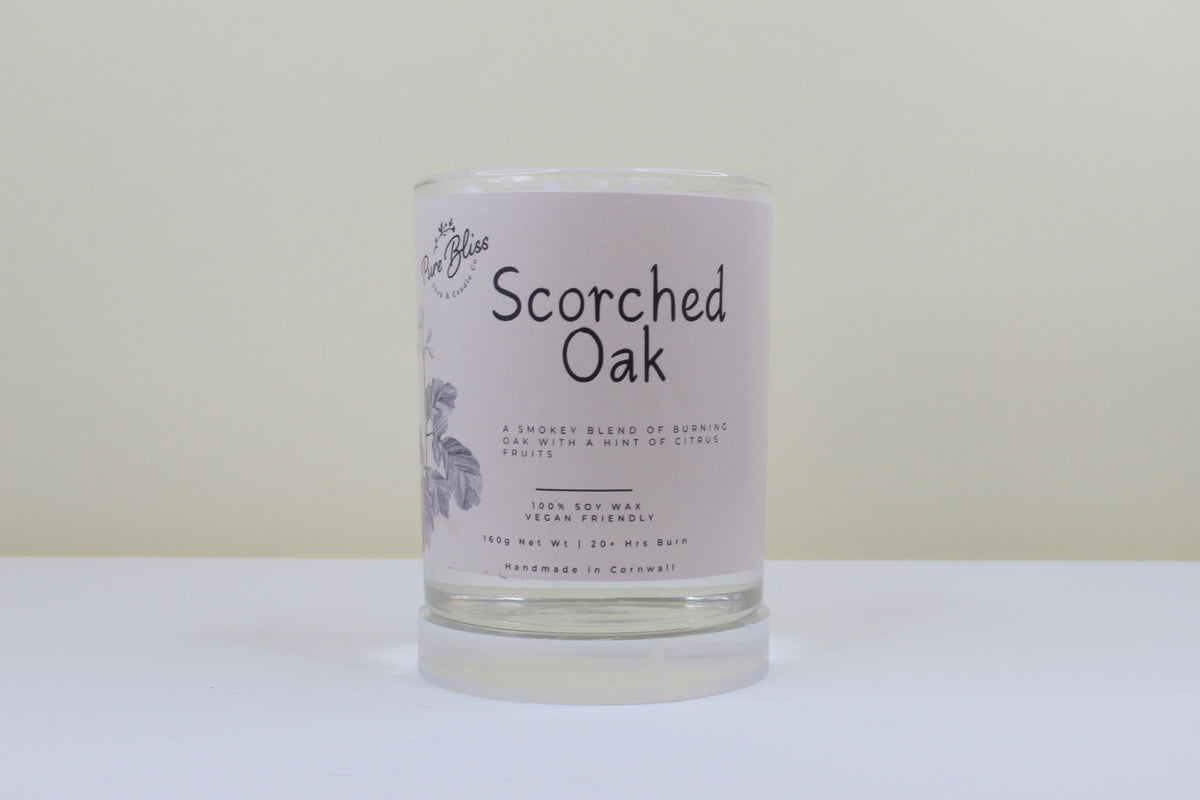 Scorched Oak Candle