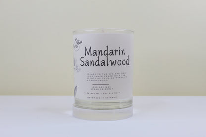 Mandarin Sandalwood Candle - 160g