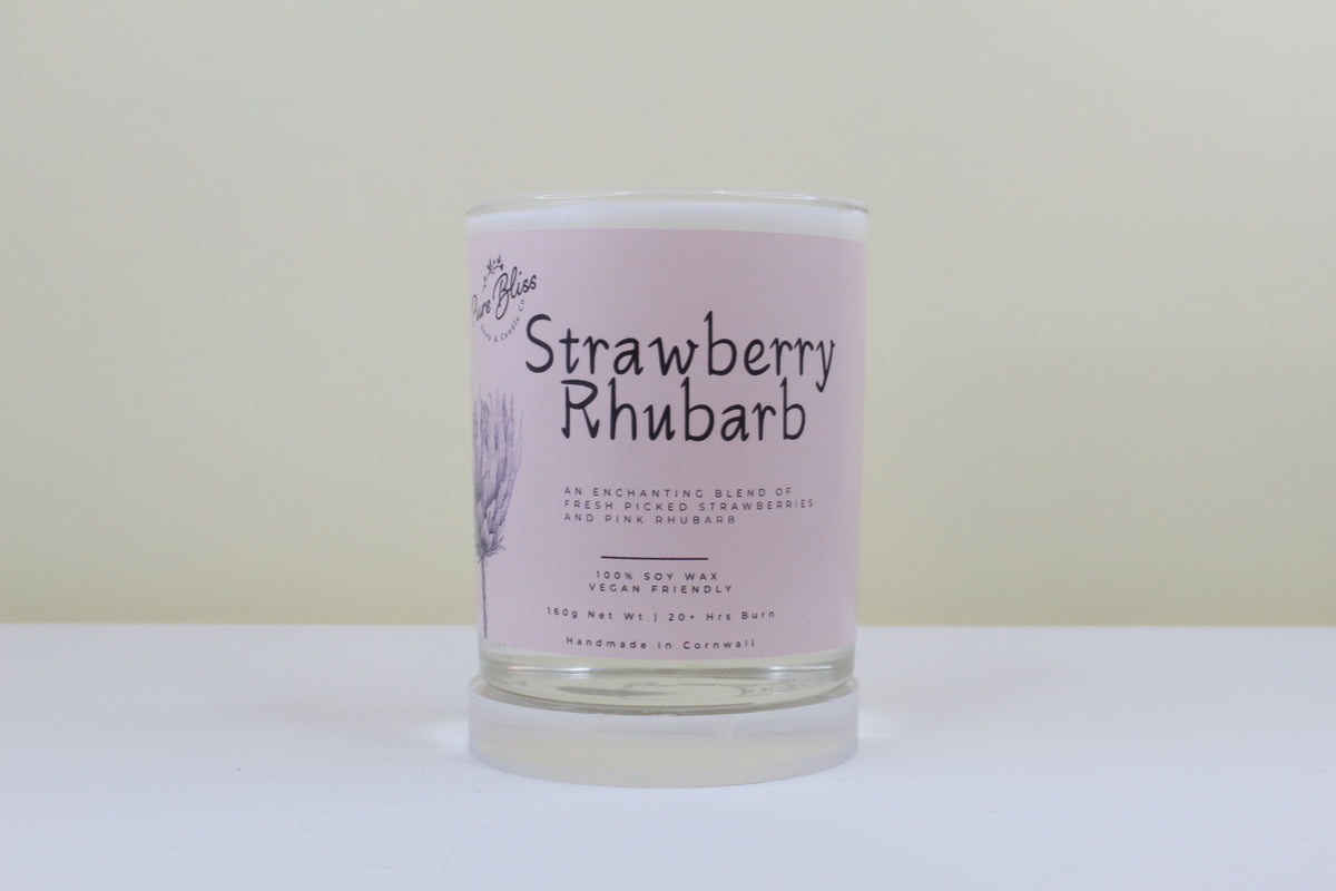 Strawberry & Rhubarb Candle