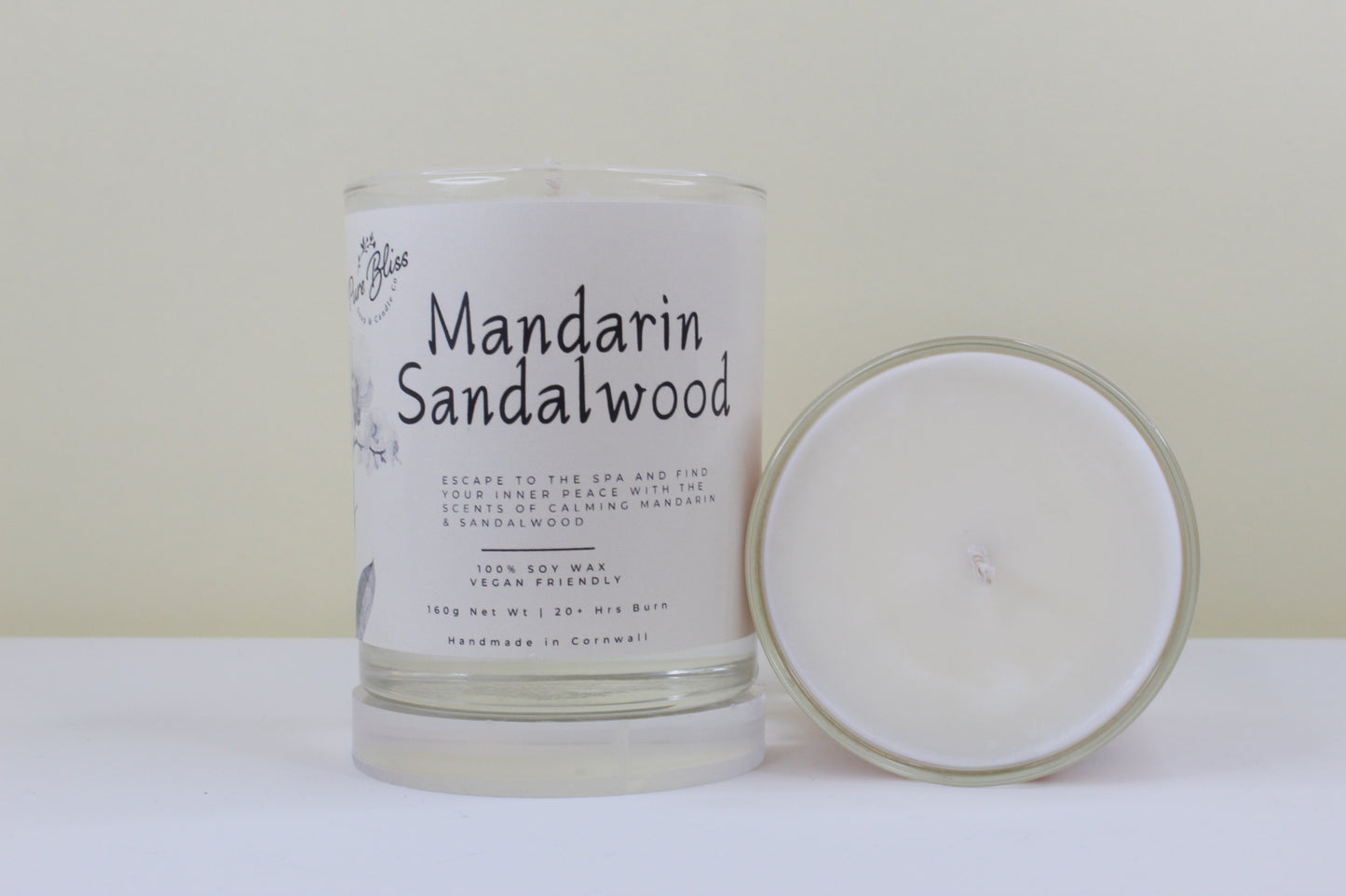 Mandarin Sandalwood Candle - 160g
