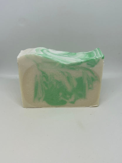 Lime, Basil and Mandarin Soap - Organic, All Natural Cold Processed Soap