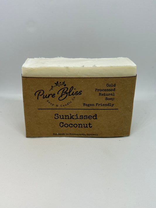 Sunkissed Coconut Soap - Organic, All Natural Cold Processed Soap