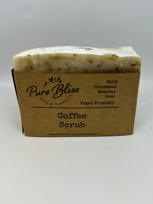 Coffee Scrub Soap - Organic, All Natural Cold Processed Soap